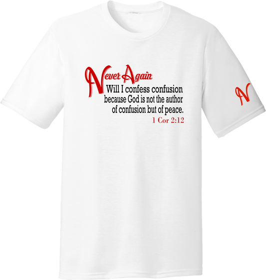 Never Again 1 Cor 212 Confusion DM130 Short Sleeve