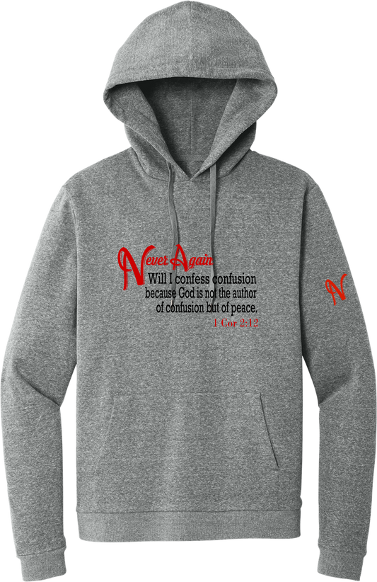 Never Again 1 Cor 212 Confusion DT1300 Hoodie