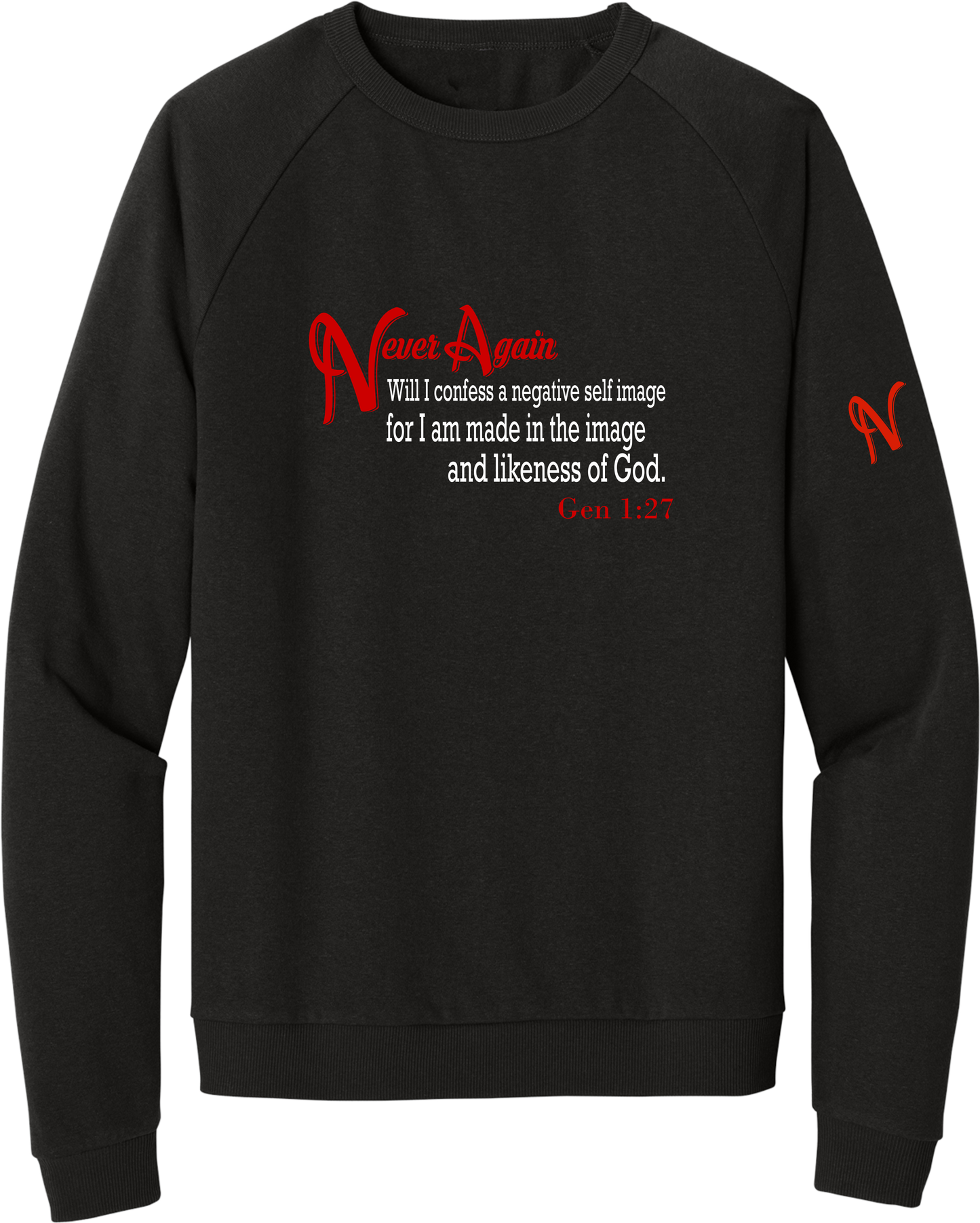 Never Again Gen 127 Self Image DT1304 Sweatshirt