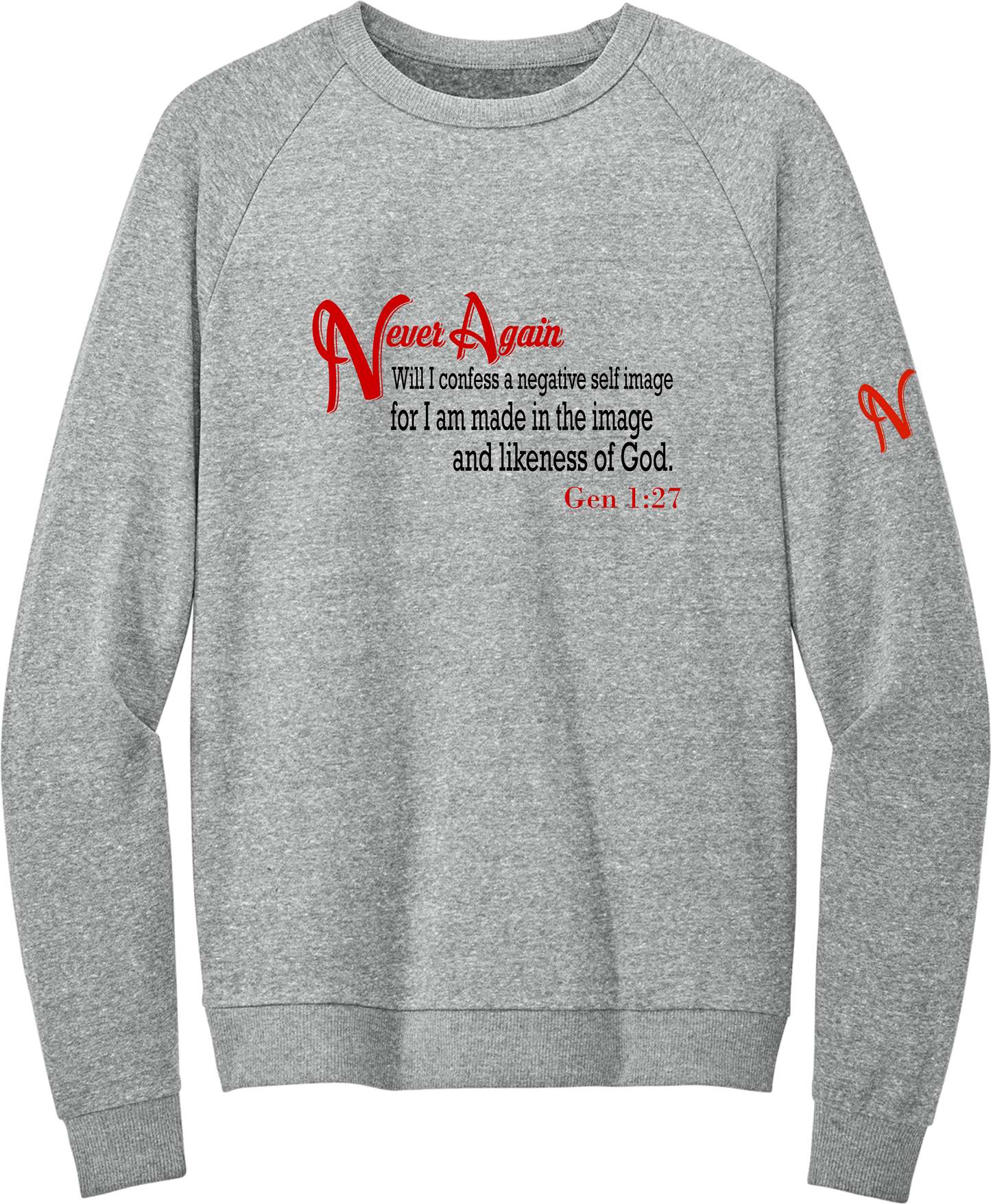 Never Again Gen 127 Self Image DT1304 Sweatshirt