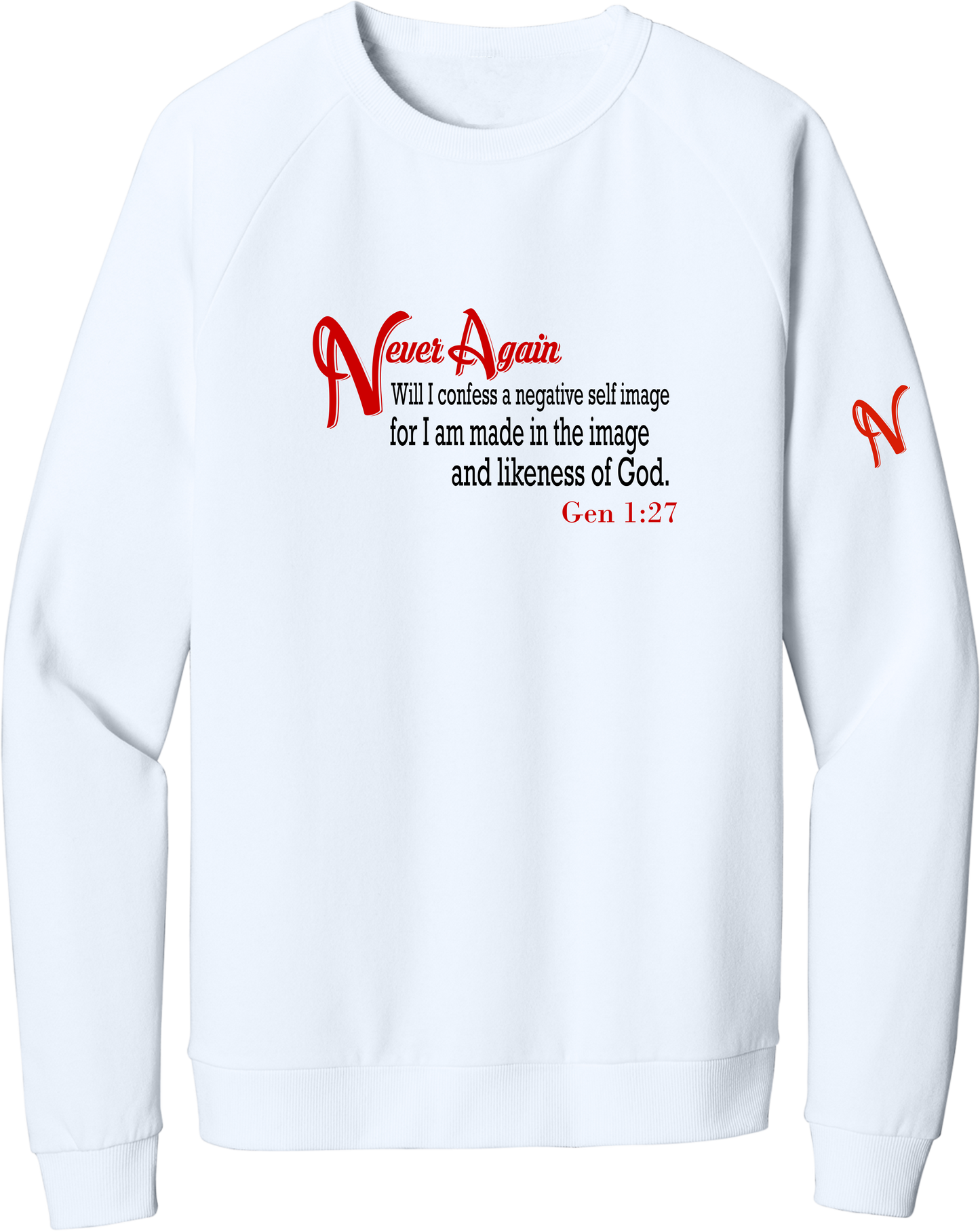 Never Again Gen 127 Self Image DT1304 Sweatshirt