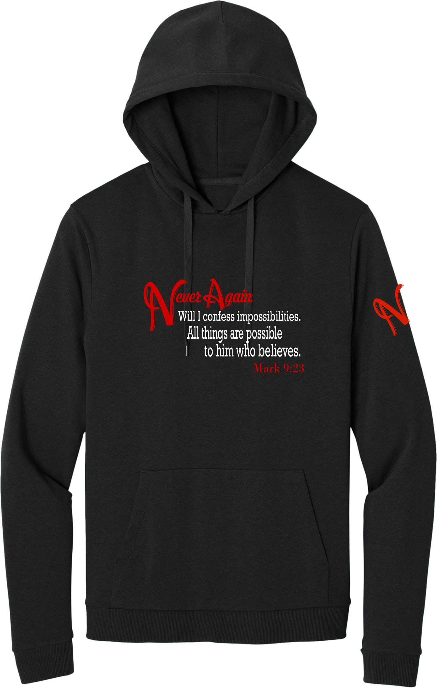 Never Again Mark 923 Impossibilities DT1300 Hoodie