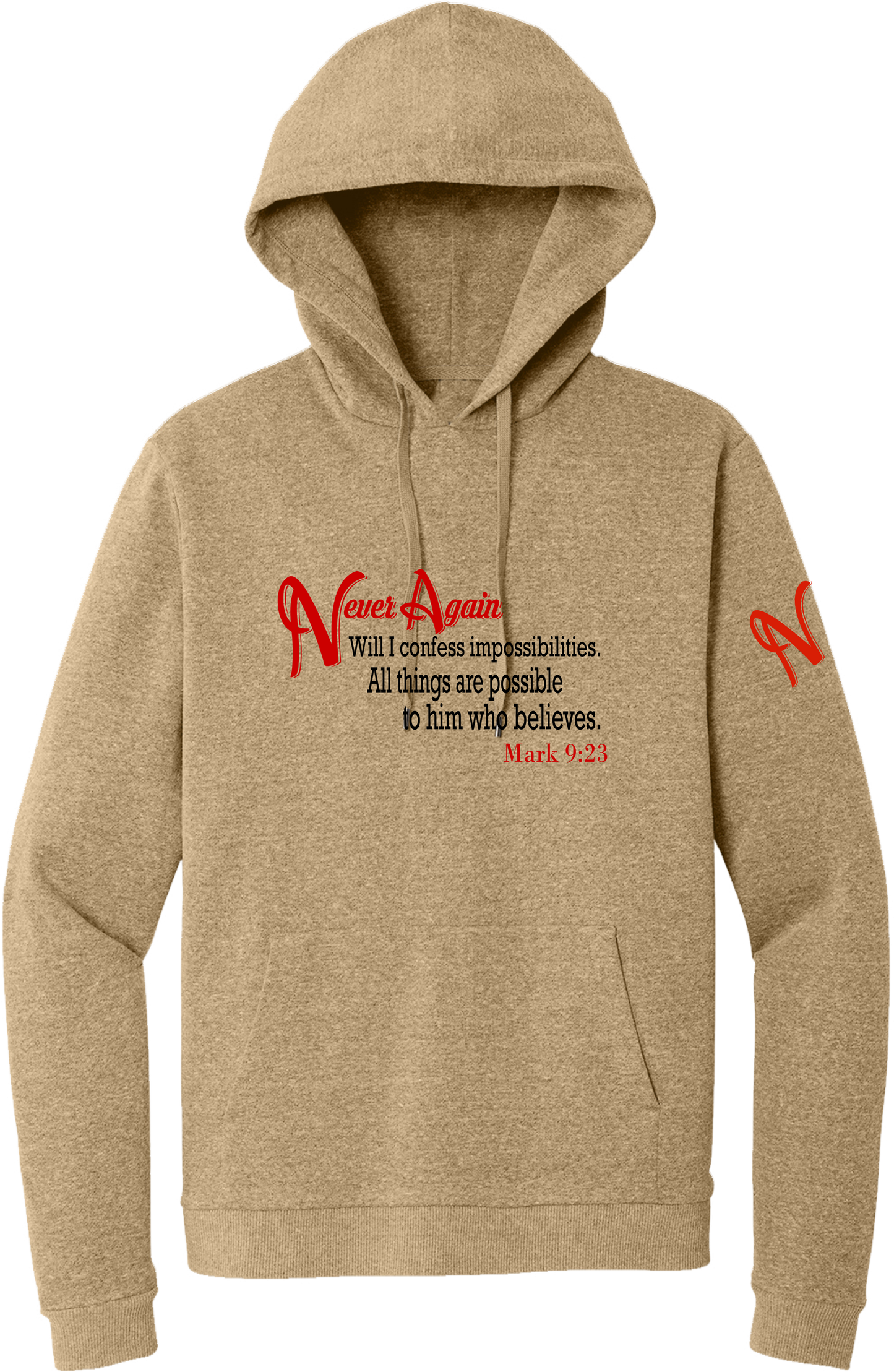 Never Again Mark 923 Impossibilities DT1300 Hoodie