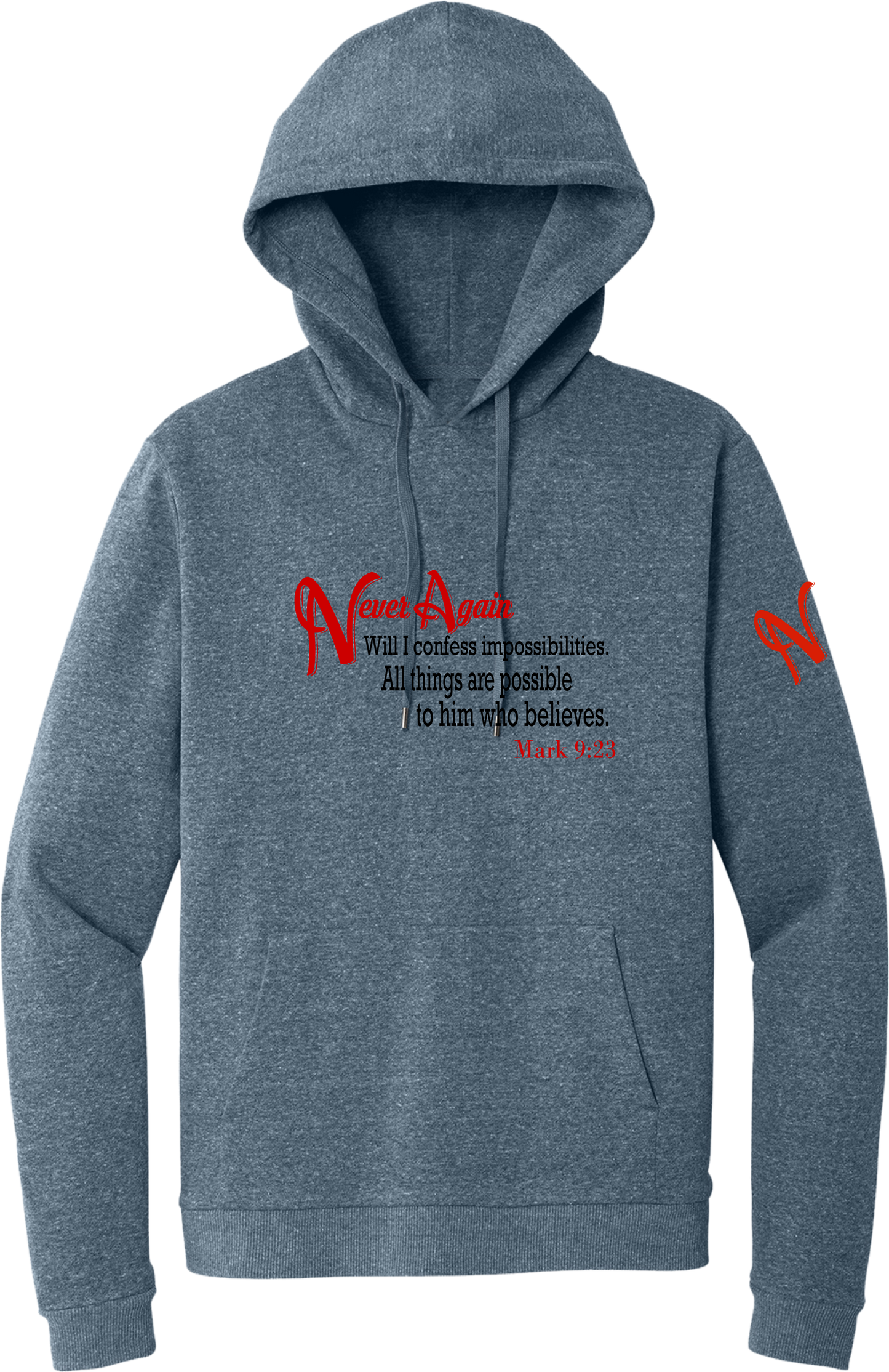 Never Again Mark 923 Impossibilities DT1300 Hoodie